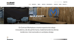 Desktop Screenshot of contractworkplaces.com